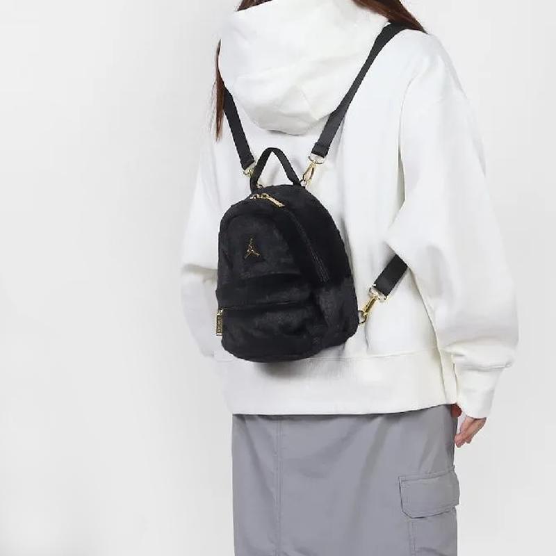 New Jordan Polyester Backpack Regular Kids' Black JD2443008TD-002