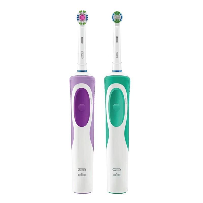 Oral-B Vitality D12 Rechargeable Electric Toothbrush Twin Pack