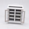 Miniature Wood Wine Cabinet Model Figure for 1/12 Scale Dollhouses Decoration and Craft Model Project Making Accessories