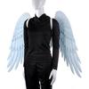 Yousheng Halloween Cosplay Wing Prop with Elastic Band Faux Leather Good Detail Stage Show Performance Role-Playing Party Dance Fake Wing