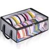 Collapsible Baseball Cap Storage Box Large Capacity Closet Organizer Case  Dormitory