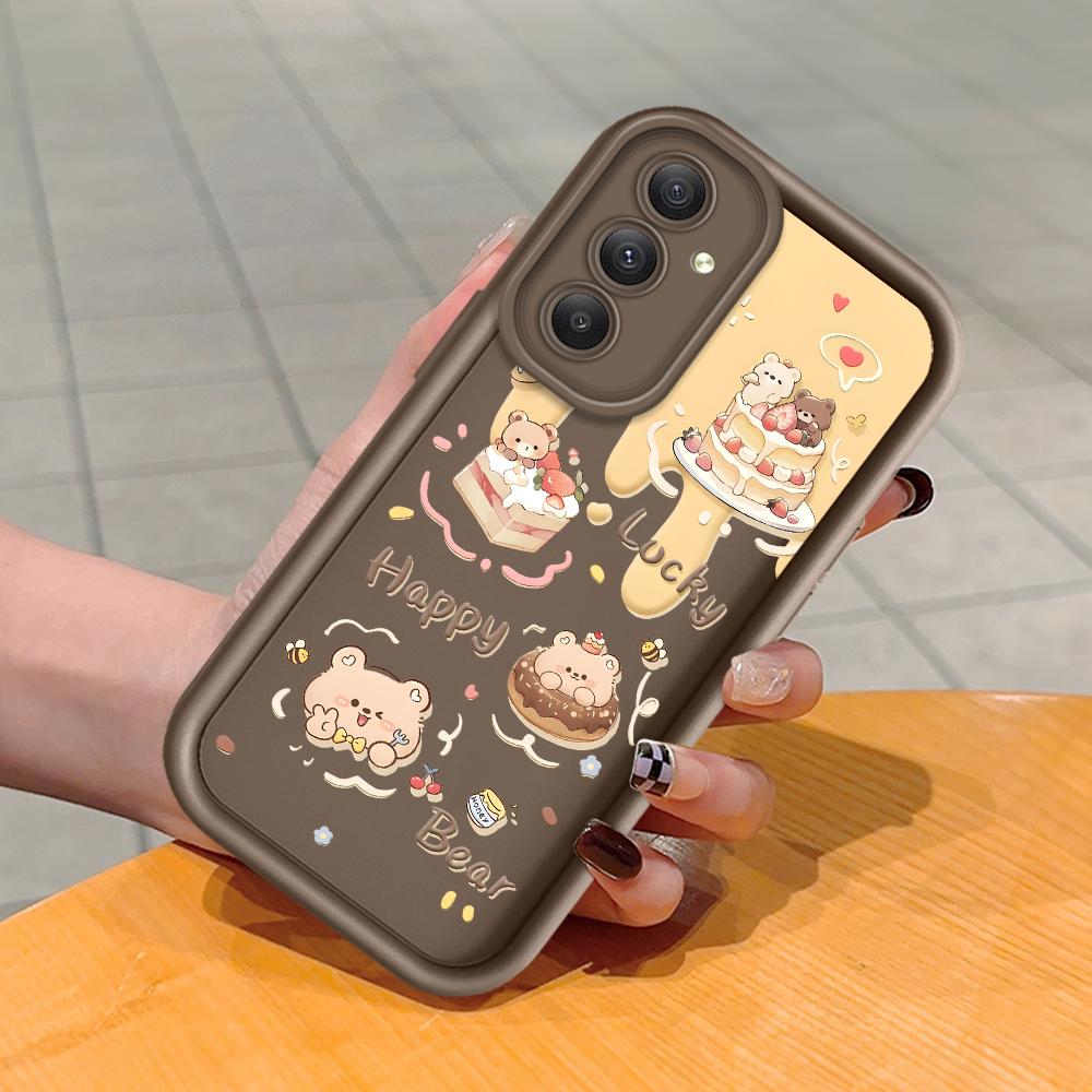 Coque de protection antichoc en silicone souple avec motif de dessin animé pour Huawei Honor Xiaomi Redmi Samsung