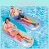 Inflatable Float Bed With Pvc Material For Water Lounge And Beach Relaxation