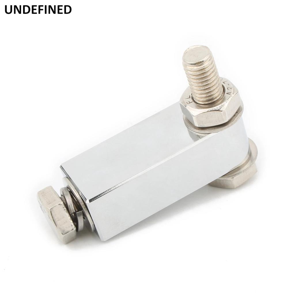 Universal Motorcycle Headlight Mount Block Extension Bracket CNC for Harley Softail Dyna Breakout Wide Glide FXW FXST Rocker C