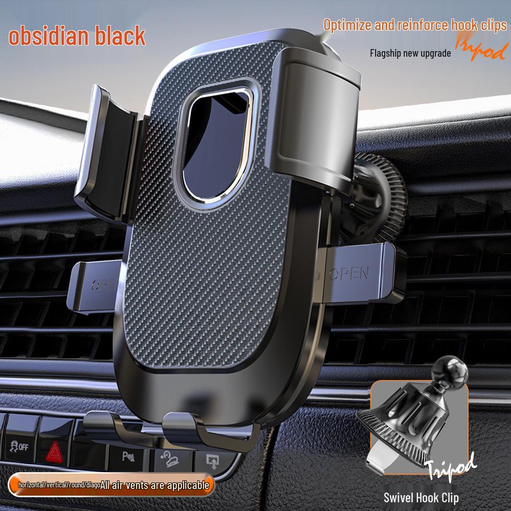 

Universal Car Phone Holder: Air Vent Mount for Horizontal Screens