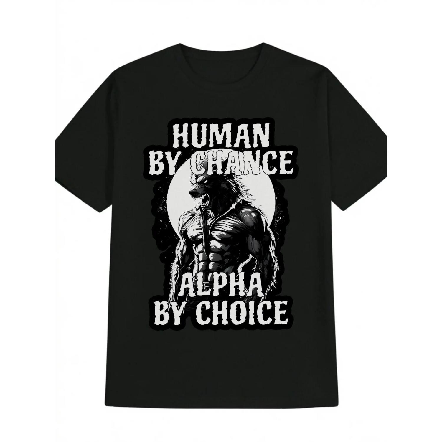 Funny T-shirt Men s Fashion Summer Short Sleeve Pattern Black T-shirt Retro Black Humorous Men s Gift S чёрный