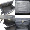 Used COACH Handbag Crosby Carryall F14928 leather Navy 2WAYShoulder