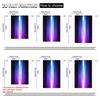 2Pcs Galaxy Star Space Blackout Curtains Blue Purple Cosmic Polyester Curtains For Living Spaces Machine Washable