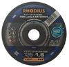 Rhodeus XT20 Cutting 10 Pieces Per Can Wheels, 125x1.5mm,