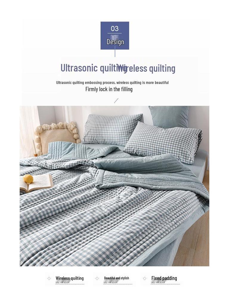 Frischer Stil Gewaschene Sommerdecke - Klimaanlagenkomfort mit kostenlosem Versand