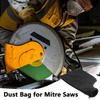 Miter Saw Dust Bag Saw Dust Collection Portable Lightweight Black Small Outlet Accessories  For Miter Saw 255 Model Dust pouch