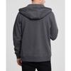 Hoodie - Urban Classics - Basic Sweat Zip Hoody - Charcoal - 63% Cotton - Unisex
