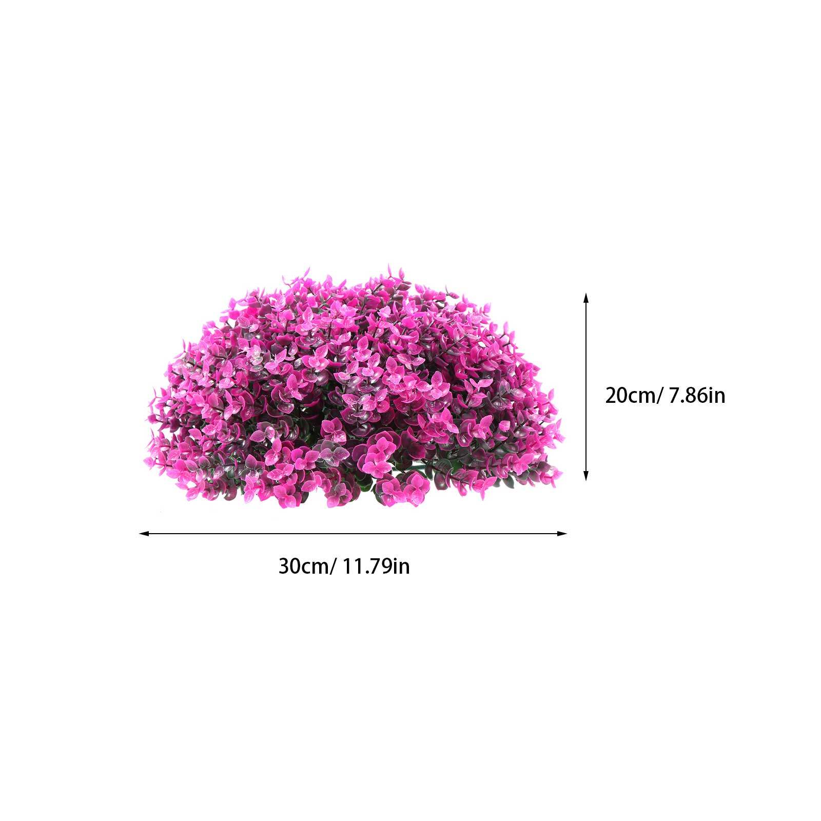 

Artificial Grass Ball Simulated Plastic Plant 30Cm Indoor Outdoor Fake Grass Plant Decor Office Landscaping
