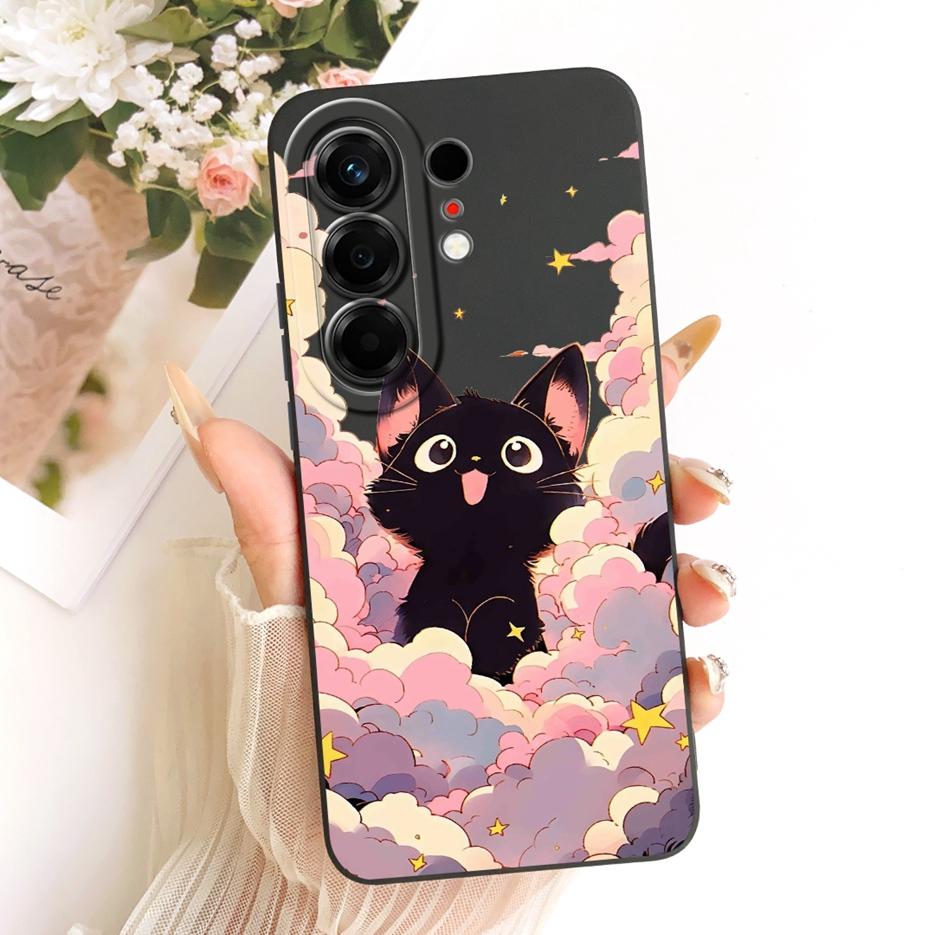 Per Tecno Camon 50 4G Custodia CN5 Copertura Lussuosa Fiore Caramella Dipinta Custodia Morbida in TPU Per Tecno Camon 50 Pro 4G CN5c Camon50 Borse