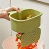 Creative Sink Hanging Strainer Basket 2 In 1 Soap Sponge Storage Shelf  Kitchen Accessories