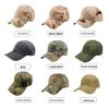 Camouflage Tactical Sunshade Hat: Python Pattern, All-Season Climbing & Training Cap with Velcro.