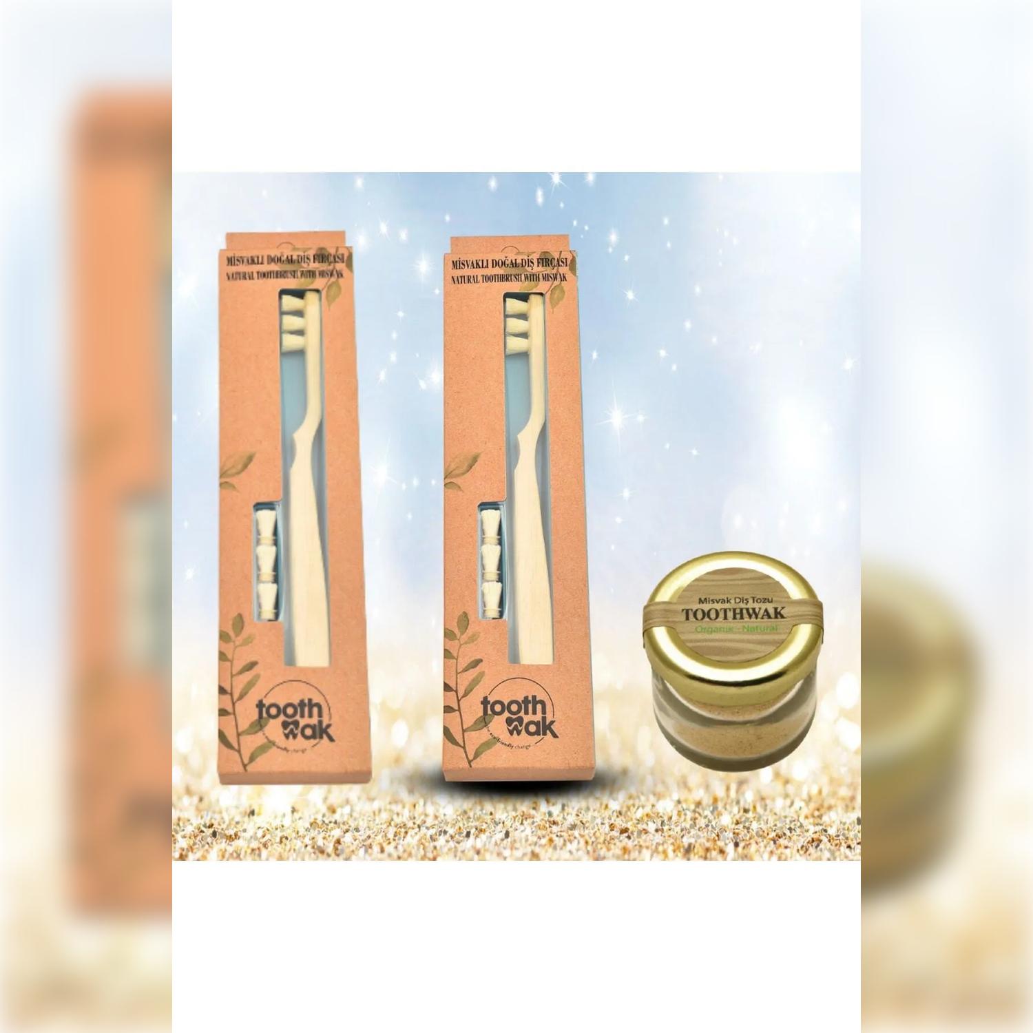 

Miswak Toothbrush, Natural Miswak-Head Toothbrush, Miswak Powder
