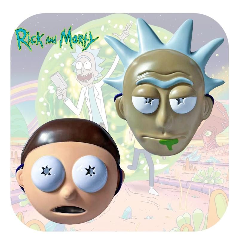 Lustige Rick-und-Morty-Professor-PVC-Maske für Halloween-Cosplay