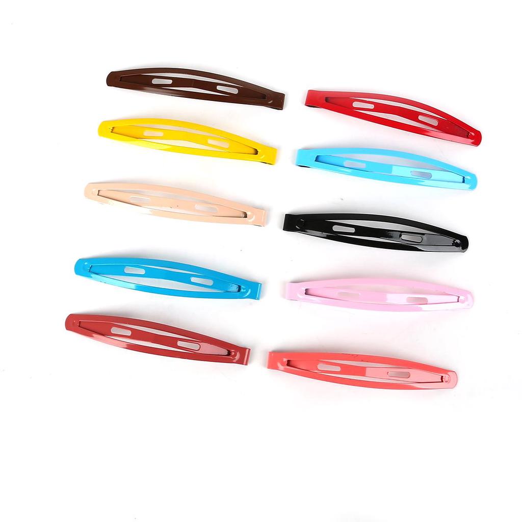 10Pcs Korean Black Color BB Clip Bangs Fixed Hairpin Hair Claw For Women Ladies Girls Makeup Hair Barrettes Hair Accessories Headwear