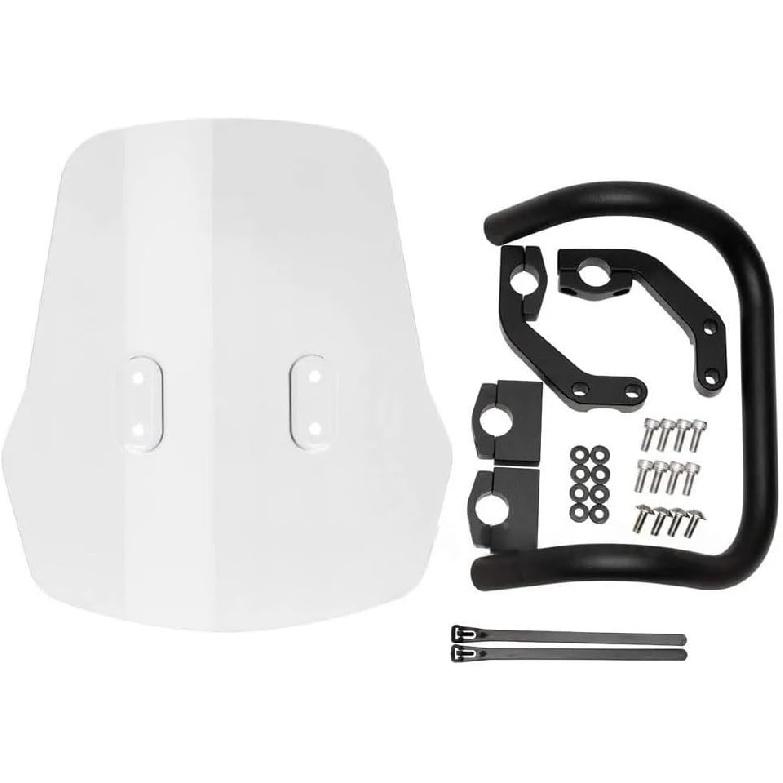 WindScreen Deflector for KLX300 2022 2023 Motorcycle for Adventure windscreen Windscreen Portable Navigation Stand Windshield