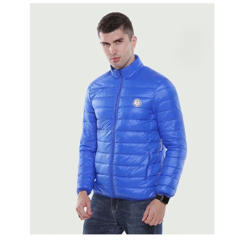 Autumn and Winter Printed Leisure Mens Stand-up Collar Silk Cotton Clothes Middle-aged and Young Stylish Slim Jacket