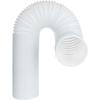 Portable Air Conditioner Universal Exhaust Hose 5 Inch Diameter 59" Long Clockwise Thread Room Airconditioner AC Vent Replacement Tube