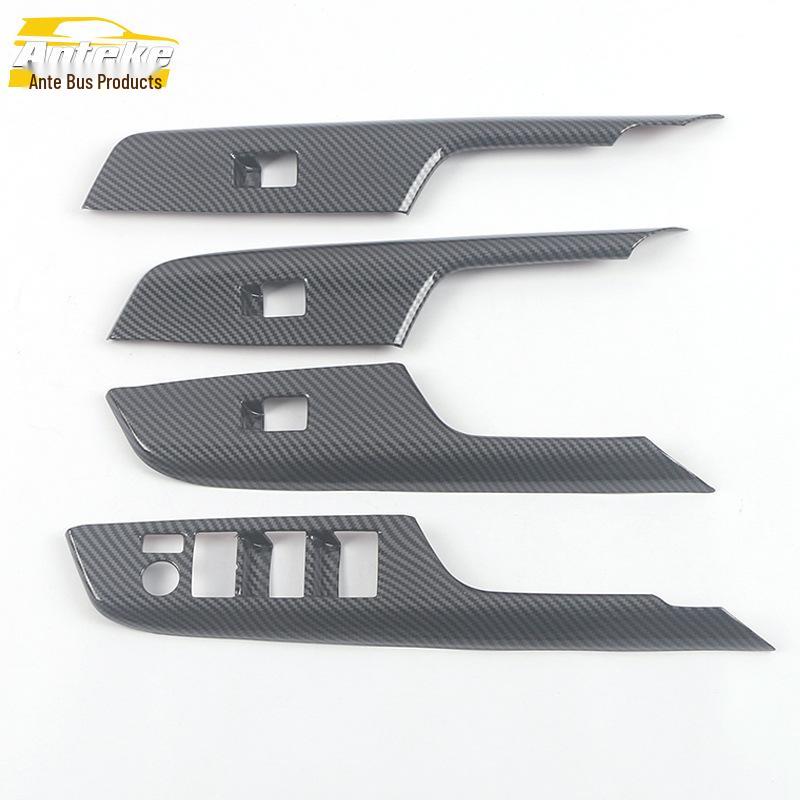 Venza Power Window Switch Decorative Frame & Armrest Sequin Stickers for 2021 Venza Modification.