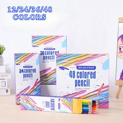 12/24/36/48 colori matita a olio artista professionale matite colorate set schizzi pittura per bambini studenti disegno scuola forniture artistiche