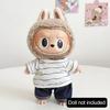 For Labubu Doll Clothes Clothes Hoodies Doll Clothes Color Match Hoodies Dolls Accessories Cute Decoration Little Cloths