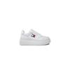 Sneakers Tommy Hilfiger White Retro Basket Fla