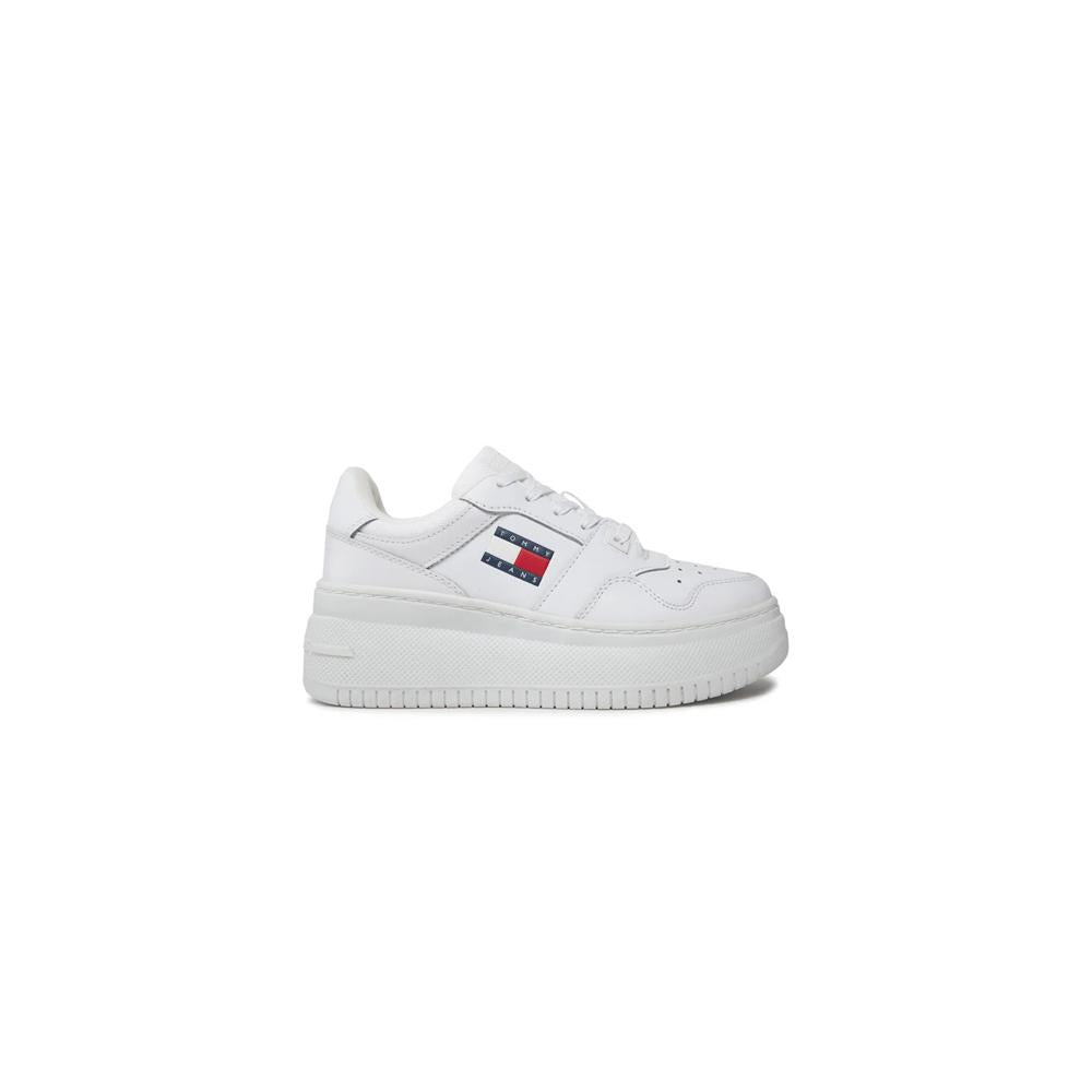 Sneakers Tommy Hilfiger White Retro Basket Fla