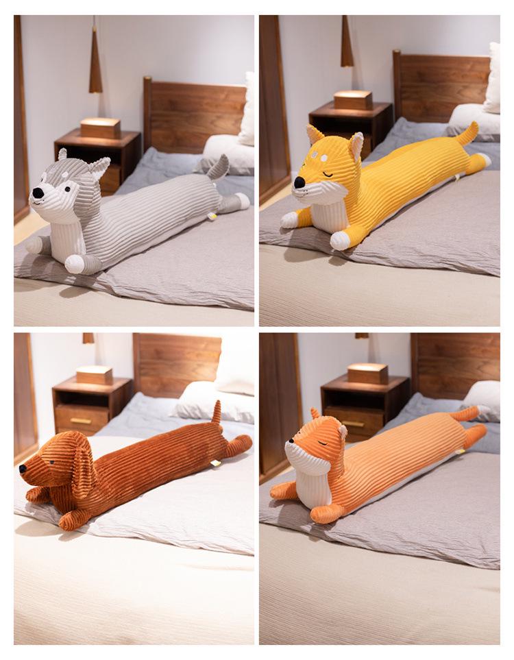 Dachshund Shiba Inu Husky Fox Plush Toy Sofa Cushion Pillow