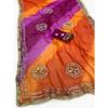 Hand Charkhi Gotta Work Saree On Pure Chiffon Fabric