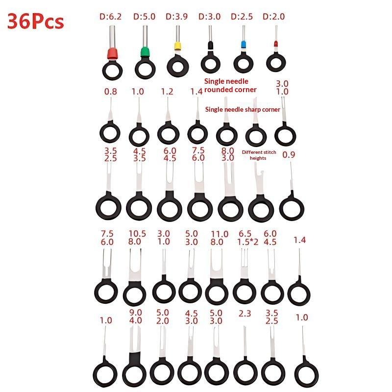 21/26/26/41Pcs Circuit Board Terminal Extraction Tool Wire Harness Connector Pin Removal Tool For Car Electrical Wiring Repair