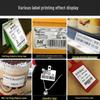 Xinyue XP-235B Bluetooth Thermal Barcode & QR Code Printer, Clothing & Milk Tea Label Maker (2-inch)