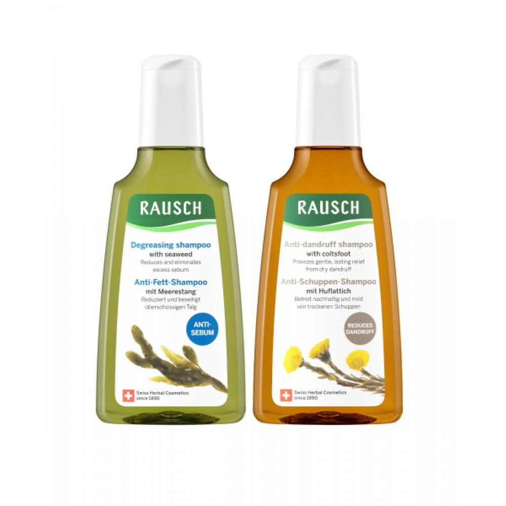 Rausch Seaweed Shampoo 200ml+coltsfoot Anti Dandruff Shampoo 200ml NONE