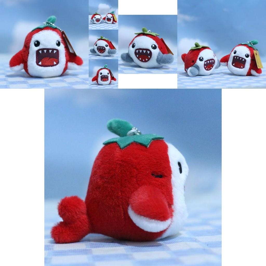 Adorable Plush Shark Keychain Soft Toy Ocean Animal Doll Cute Bag Charm 12cm