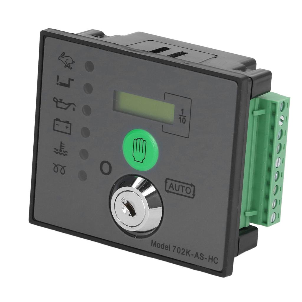 Generator-Steuermodul Automatischer Start LED-Anzeige LCD-Bildschirm Genset-Controller 8?35 V DC