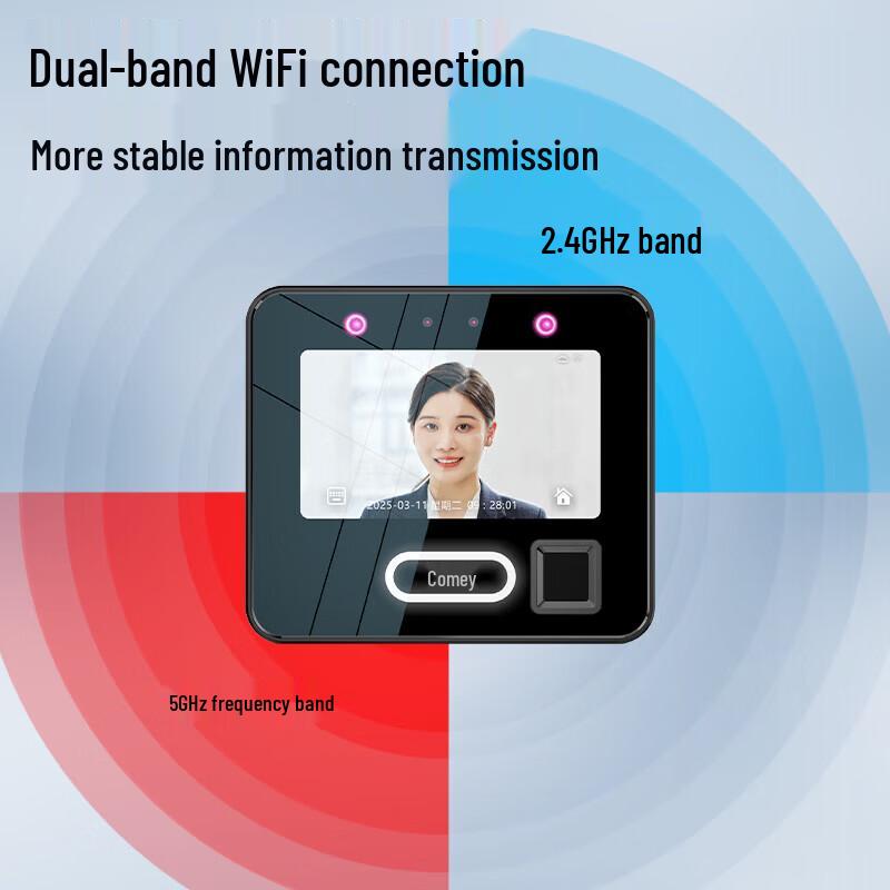 Comet FV70L-Plus Multi-Biometric Attendance Machine CN plug (adapter included)