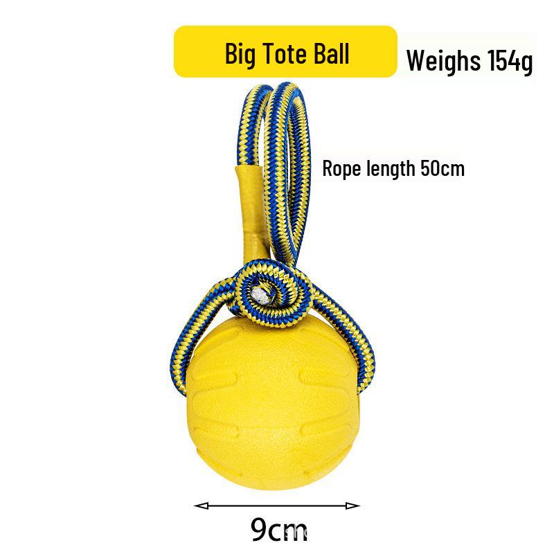 Professional Dog Training Pull Ring Toy - EVA Molar Ball