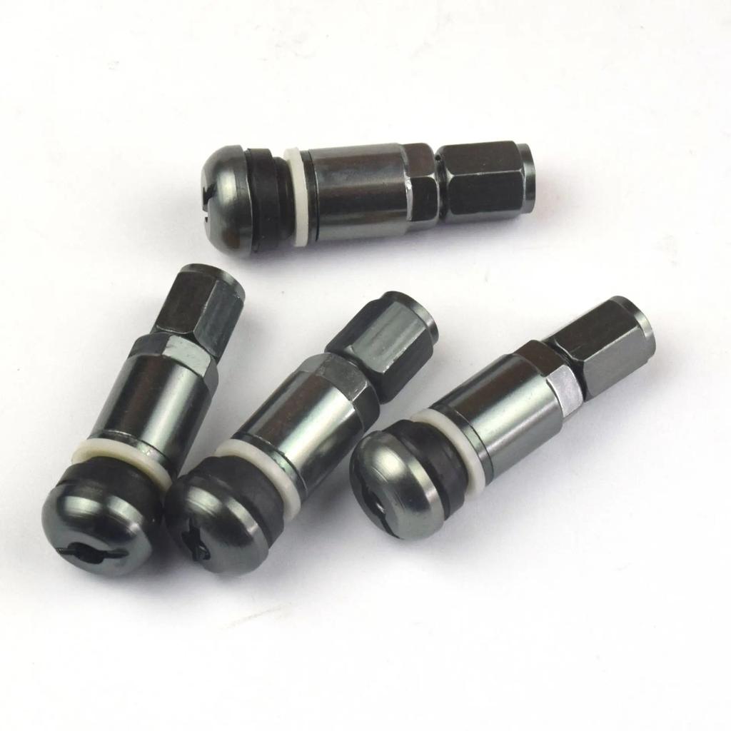 4pcs Car Tubeless Wheel Tyre Valve Stems Aluminum Alloy Car Tubeless Wheel Tire Valve Stem Cap Automobiles Accessories