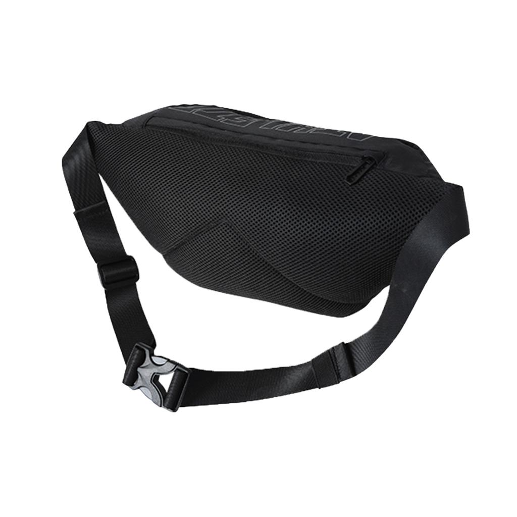 New Anta Polyester Sling Bag, Fanny Pack Regular Unisex Black 992147132-1