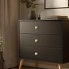 Modern Single-Hole Zinc Alloy Round  Pulls Cupboard Wardrobe TV Cabinet Entryway Cabinet Nightstand Handle Furniture Hardware