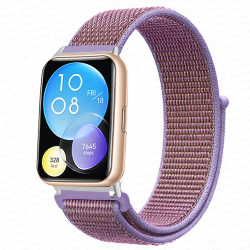 Band For Huawei Watch Fit 2 Strap Smart Watch Accessories Replacement Wristband Nylon Bracelet Correa Huawei Watch Fit2 Strap