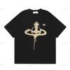 2024 Estate Nuova Stampa Cartoni Animati Larga Coppia Hip-hop Manica Corta Cotone T-shirt Sportiva Moda Manica Corta