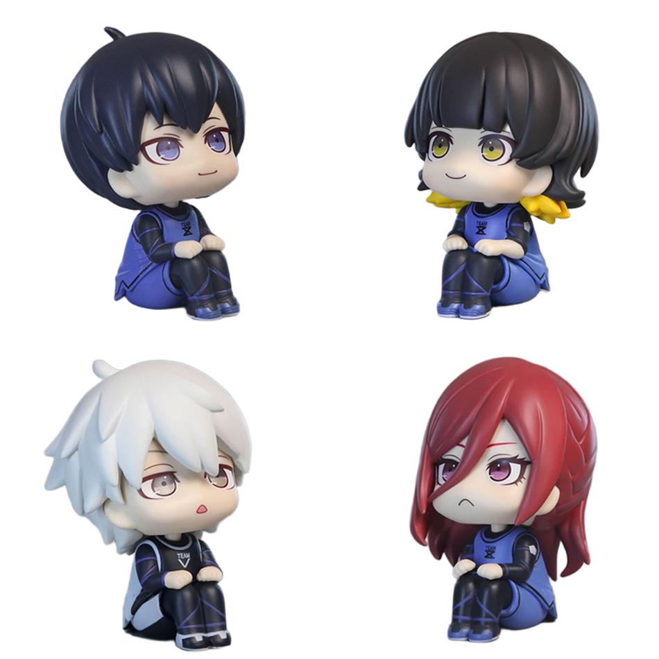 Blue Lock Anime Figure Isagi Yoichi Chigiri Hyoma Bachira Meguru Nagi Seishiro Action Figures Collection Model Figurine Doll Toy