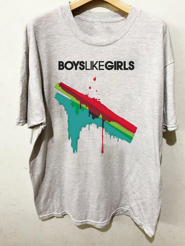Boys Like Girls Band Self Titled ALbum Cover  Full Size S-5XL SS874 Unisex T-Shirt XXXL