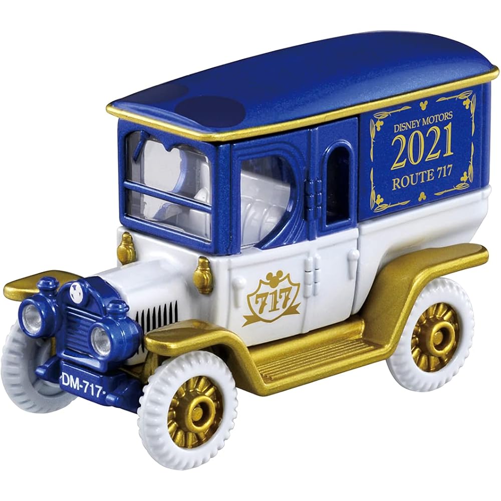 Tomica Disney Motors Hi-Hat Classic Route 717 Mickey Mouse Toy Vehicle
