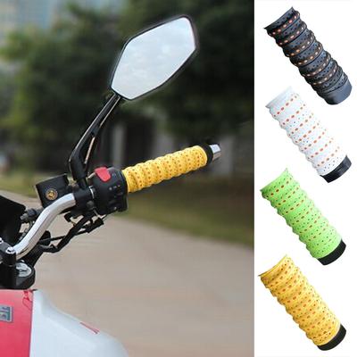 Motorcycle Handlebar Wrap Non-Slip PU Cycling Handle Wraps Anti Slip Wear Resistant Handle Wraps Bar Tape For Enhance Grip