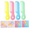 GLEAVI 4-Piece Baby Comb, Round Toddler Hair Comb, Soft for Baby's Hair